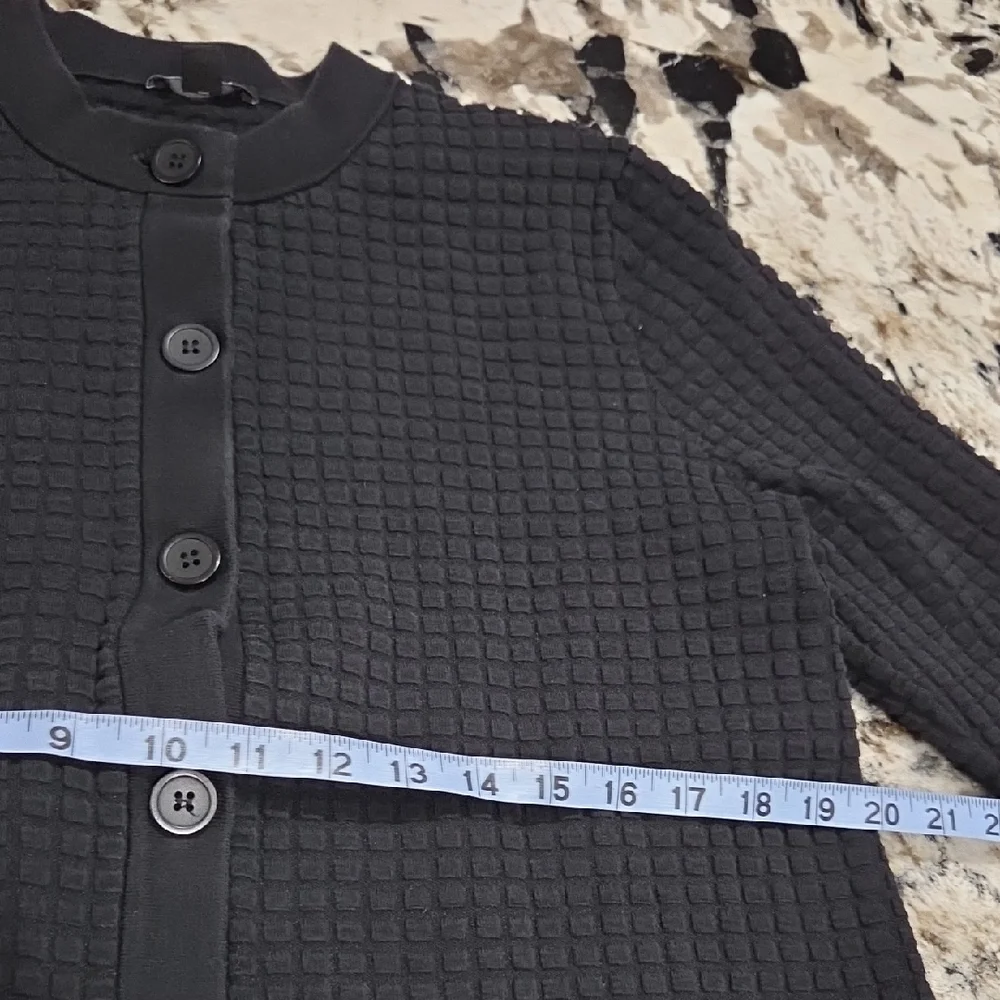 COS Black Textured Jacket - Picture 6 of 8